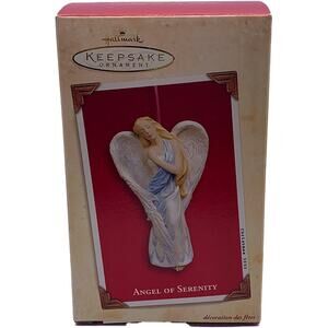 Hallmark Keepsake 2003 Angel of Serenity Collectible Christmas Ornament in Box